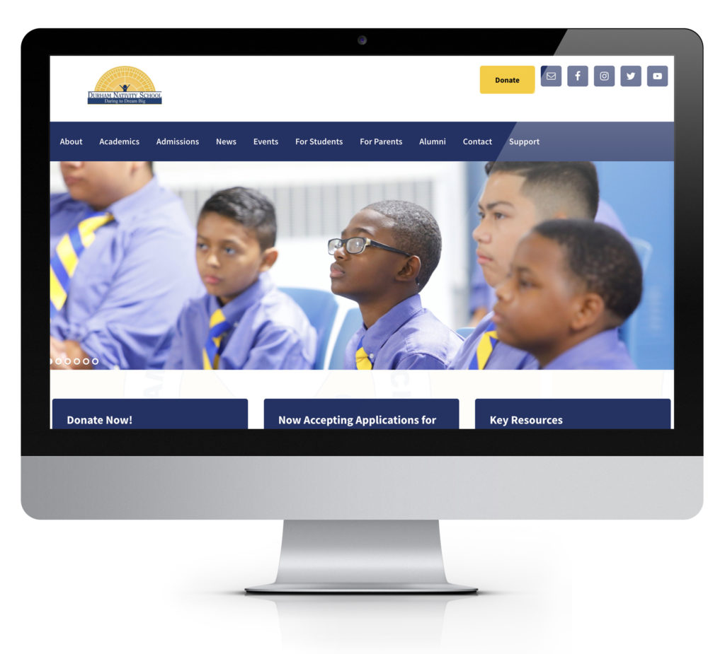 Durham Nativity School Tomatillo Design